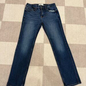 Abercrombie Kids Straight Leg Jeans Size 13/14 | Blue Denim